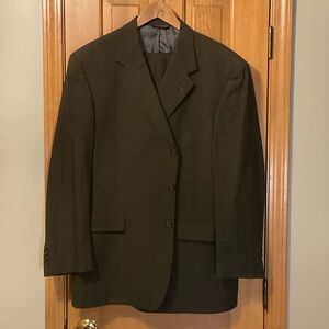 Hart Schaffner Marx Men's Dark Brown Blazer